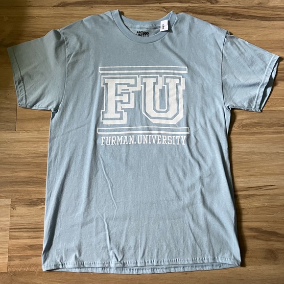 Furman University Retro Bar t-shirt - Picture 1 of 6